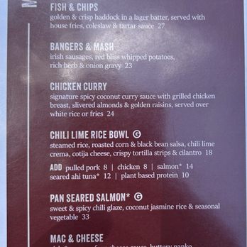 Ned Devine's Irish Pub - Main menu - Music Venues Near Me - Boston, Massachusetts