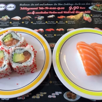 Nagoya Sushi - Shake Avo maki and Shake nigiri - Sushi Bars Near Me - Frankfurt, HE
