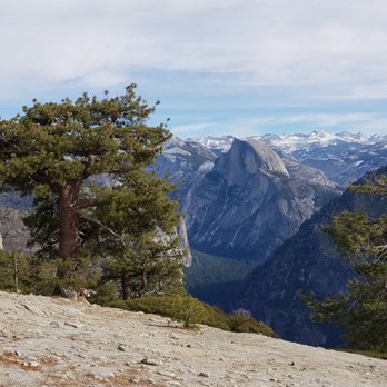 El Capitan - Top of El Capitan with Half Dome in the background. - Hiking Near Me El Capitan - Top of El Capitan with Half Dome in the background. - Hiking Near Me