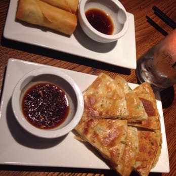Dan Dan - Scallion pancake and spring roll - Szechuan Near Me - Philadelphia, Pennsylvania Dan Dan - Scallion pancake and spring roll - Szechuan Near Me - Philadelphia, Pennsylvania