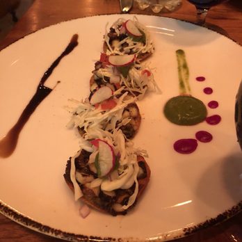 Desierto Azul - Octopus tostadas (appetizer) - Wine Bars Near Me - Cabo San Lucas, BCS