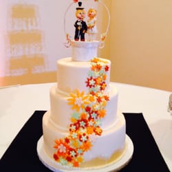 Fall wedding cake