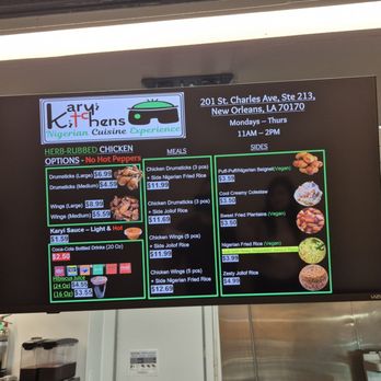 Karyi Kitchens - November 2025 menu ! - African Near Me - New Orleans, Louisiana Karyi Kitchens - November 2025 menu ! - African Near Me - New Orleans, Louisiana
