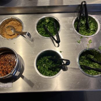 Chong Qing Hot Pot - Self serve sauce area 1/2 - Hot Pot Near Me - Honolulu, Hawaii