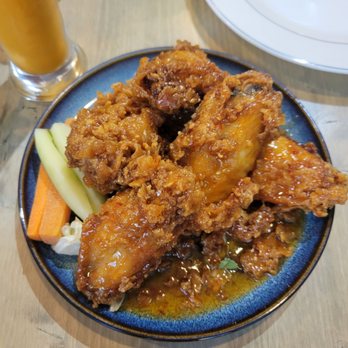Tiptara - Fried wings w sweet chili sauce - Thai Near Me - New York, New York Tiptara - Fried wings w sweet chili sauce - Thai Near Me - New York, New York