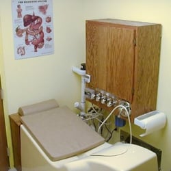 In Carol's Care - The squeaky clean and inviting colon hydrotherapy room