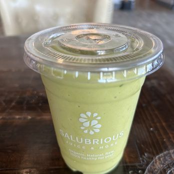 Salubrious Juice and More - Another day another evergreen smoothie - Coffee & Tea Near Me - Frisco, Texas Salubrious Juice and More - Another day another evergreen smoothie - Coffee & Tea Near Me - Frisco, Texas