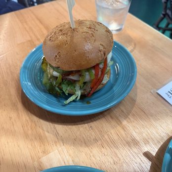The 18hundred - SPICY JACK BURGER - New American Near Me - Bakersfield, California