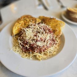 A-Town Diner - "Steve's Spaghetti" with Meat Sauce - excellent!