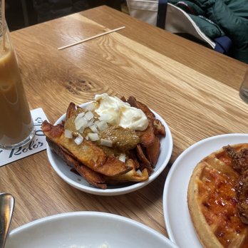 Rolo's - Crispy potatoes 'war style' - Sandwiches Near Me - Ridgewood, New York Rolo's - Crispy potatoes 'war style' - Sandwiches Near Me - Ridgewood, New York