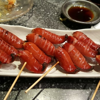 Sushi Murayama - The sausage was ono too! Hot off the grill!! I know ... cause i seen him grilling it..lol - Sushi Bars Near Me - Honolulu, Hawaii Sushi Murayama - The sausage was ono too! Hot off the grill!! I know ... cause i seen him grilling it..lol - Sushi Bars Near Me - Honolulu, Hawaii
