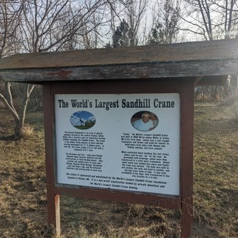 Worlds Largest Sandhill Crane - Landmarks & Historical Buildings Near Me - Steele, North Dakota