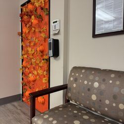 The Heart Group - Cardiovascular Associates - Halloween decorations in waiting room