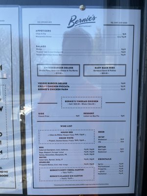 Menu photo 6 Bernie's Brooklyn, NY