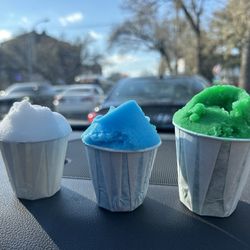 The Lemon Ice King - Sm. Lemon, sm. Blueberry, med Pistachio all for $10