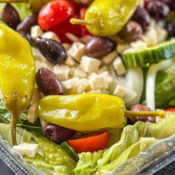 Marios Pizza - Greek Salad - Pizza Near Me - High Point, North Carolina