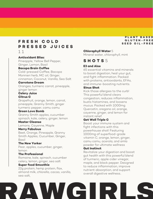 Menu photo 3 Raw Girls Memphis, TN Menu photo 3 Raw Girls Memphis, TN