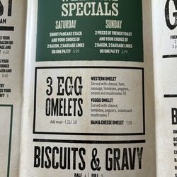 Tiff's Cafe - Menu