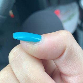Nail Palazzo - Basically every nail was not painted on the side - Nail Salons Near Me - Folsom, California Nail Palazzo - Basically every nail was not painted on the side - Nail Salons Near Me - Folsom, California