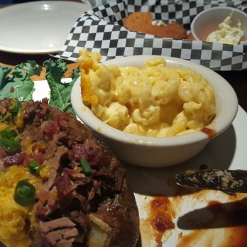 Bobby Q - Stuffed Potato with Brisket and Mac n Cheese - Barbeque Near Me - Phoenix, Arizona
