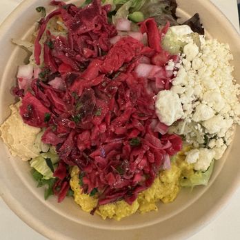 Hummus Republic - Bowl with Lemon Chicken - Mediterranean Near Me - Santa Clarita, California