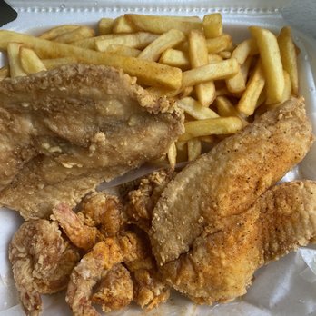 Nicks Gyros and Subs - Seafood combo with shrimp and tilapia - Sandwiches Near Me - Tampa, Florida