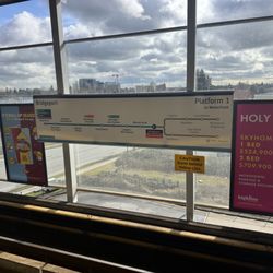Bridgeport Station - Platform map~ (March 2026)