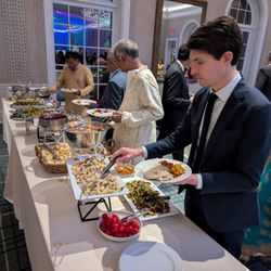 New York Botanical Garden - Indian wedding reception at the New York Botanical Garden on Sunday, May 18, 2025. Hudson Garden Grill.