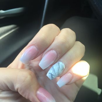 Nail Gloss - Full set ombre french - Nail Salons Near Me - Sterling Heights, Michigan
