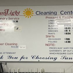 Sunlight Cleaners & Laundromat - 6/6/26