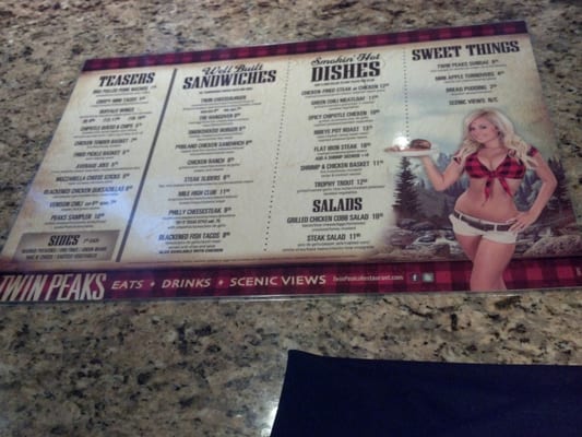 Menu photo 6 Twin Peaks Brentwood, TN Menu photo 6 Twin Peaks Brentwood, TN