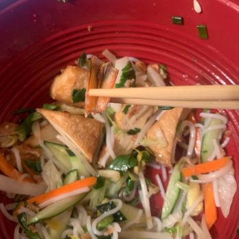 I Luv Pho - Shrimp tail in veggie salad - Noodles Near Me - Kennesaw, Georgia