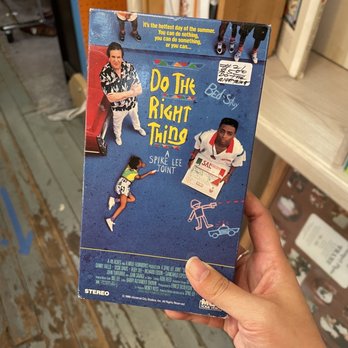Fremont Vintage Mall - do the right thing vhs tape. neat! - Used, Vintage & Consignment Near Me - Seattle, Washington Fremont Vintage Mall - do the right thing vhs tape. neat! - Used, Vintage & Consignment Near Me - Seattle, Washington