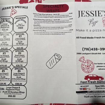 Jessie's Pizza - Pizza Near Me - Lockport, New York Jessie's Pizza - Pizza Near Me - Lockport, New York