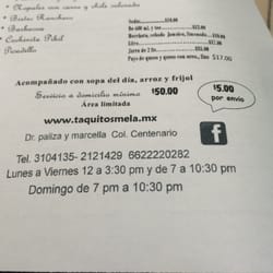 Taquitos Mela - Me gusta consumir en negocios familiares, le ponen más cuidado al servicio