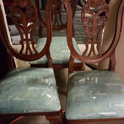 Rivero Upholstery - What the finished chairs look like