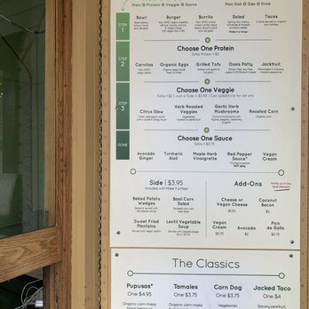 Oasis Vegetarian Cafe - Menu - Vegetarian Near Me - Riverside, California