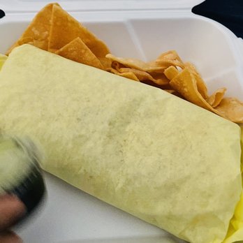 Don Asado - a burrito in a styrofoam container - Tacos Near Me - Aloha, Oregon