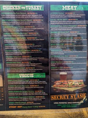 Menu photo 1 Cheba Hut "Toasted" Subs El Paso, TX Menu photo 1 Cheba Hut "Toasted" Subs El Paso, TX