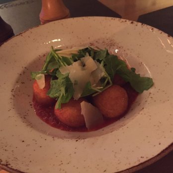 Terrazza - Arancini with tomato sauce - Italian Near Me - Naples, Florida Terrazza - Arancini with tomato sauce - Italian Near Me - Naples, Florida