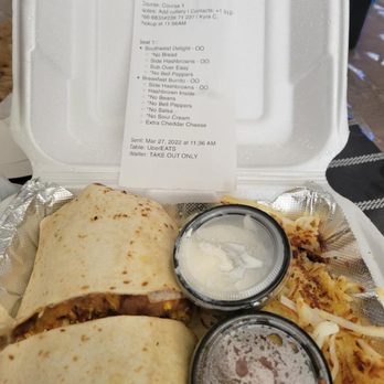 Biscuits Cafe - Breakfast Burrito - Cafes Near Me - Surprise, Arizona