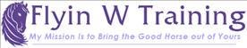 Flyin W Training Logo