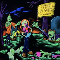 Monster Mini Golf - Blacklight Mini Golf Decor