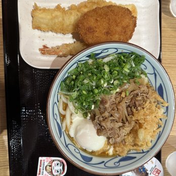 Marugame Udon - Tempuras and Nikutama - Japanese Near Me - Arcadia, California