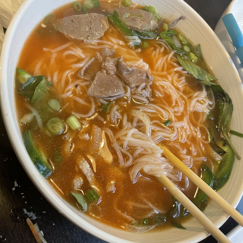 Simply Pho - House special. Note I added lots of sriracha. - Noodles Near Me - Orange, California Simply Pho - House special. Note I added lots of sriracha. - Noodles Near Me - Orange, California