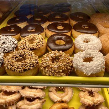 Jack N Jill Donuts - Coconut and peanut topping - Bakeries Near Me - San Angelo, Texas