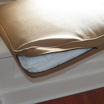 Furniture 4 Generations - Window seat cushions zipper opening - Furniture Reupholstery Near Me - Ridgefield, Washington
