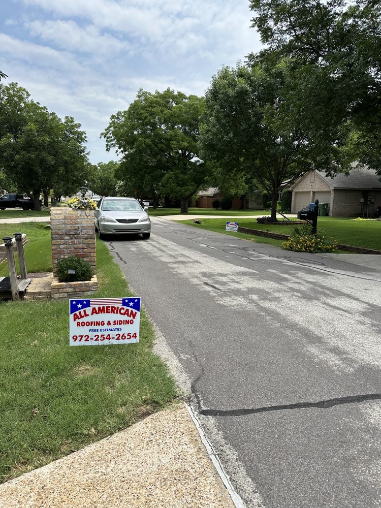 Slide of All American Roofing & Siding