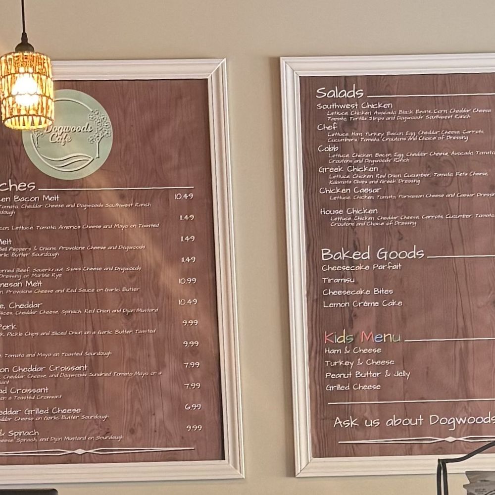 Dogwoods Cafe - Menu - Wraps Near Me - Greenville, Kentucky
