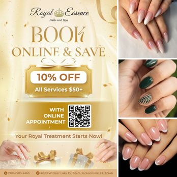 Royal Essence Nails - Book Online And Enjoy 10% OFF Your Service! - Nail Salons Near Me - Jacksonville, Florida Royal Essence Nails - Book Online And Enjoy 10% OFF Your Service! - Nail Salons Near Me - Jacksonville, Florida